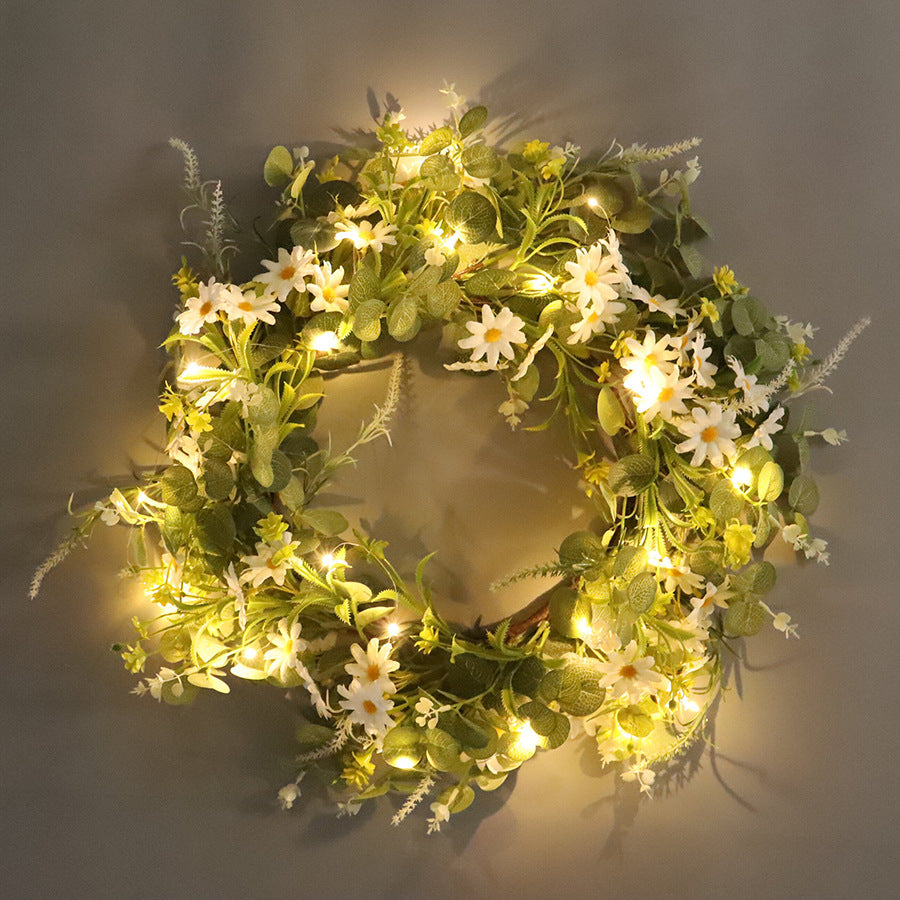 Daisy Wreath W-light