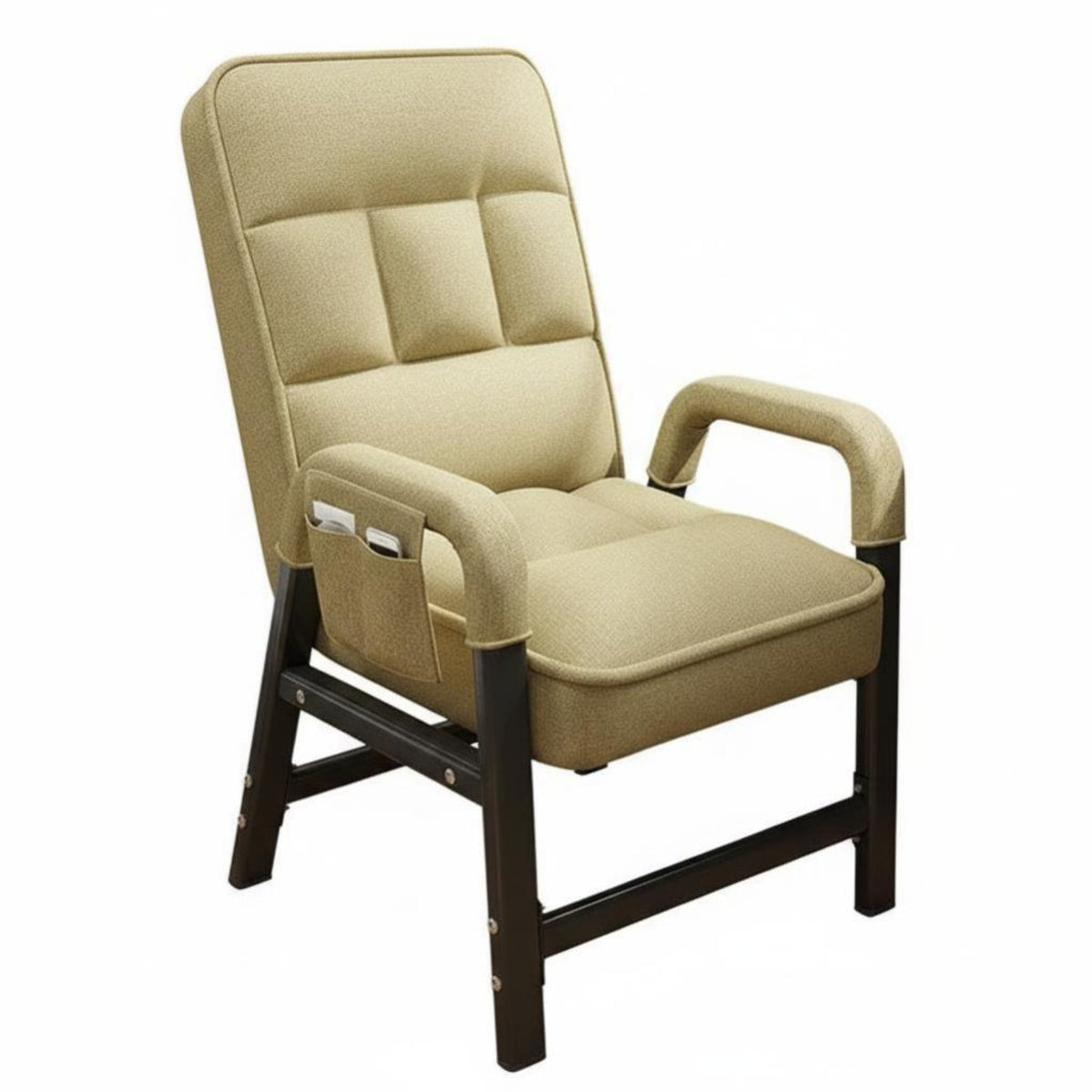 Adjustable Folding Lounger versatileUse Lounge Recliner Breathable Fabric for Adults
