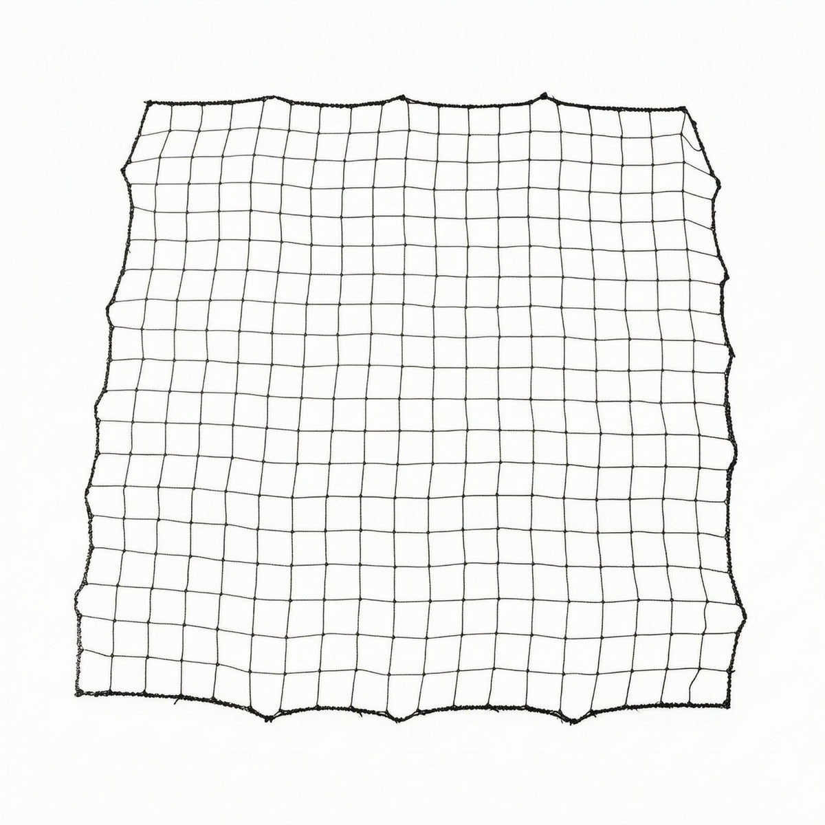 Black Soccer Rebound Net Outdoor Reinforced Border Net Hand-Finished Athletic Equipment Weatherproof