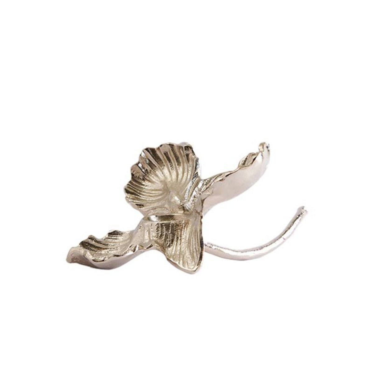 Tabletop Candlestick Holder Elegant Candlestick Holder with Flower Contemporary Design Candles for Home Decor