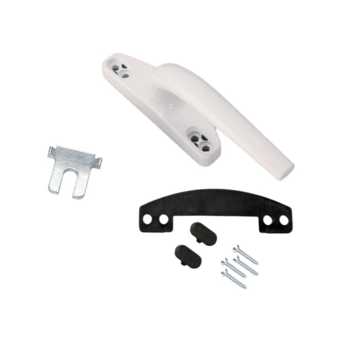 Pane Handle, Aluminum Alloy Transmission Handle, Replacement Winder Crank for Casement, Sliding, and Outward Opening panes