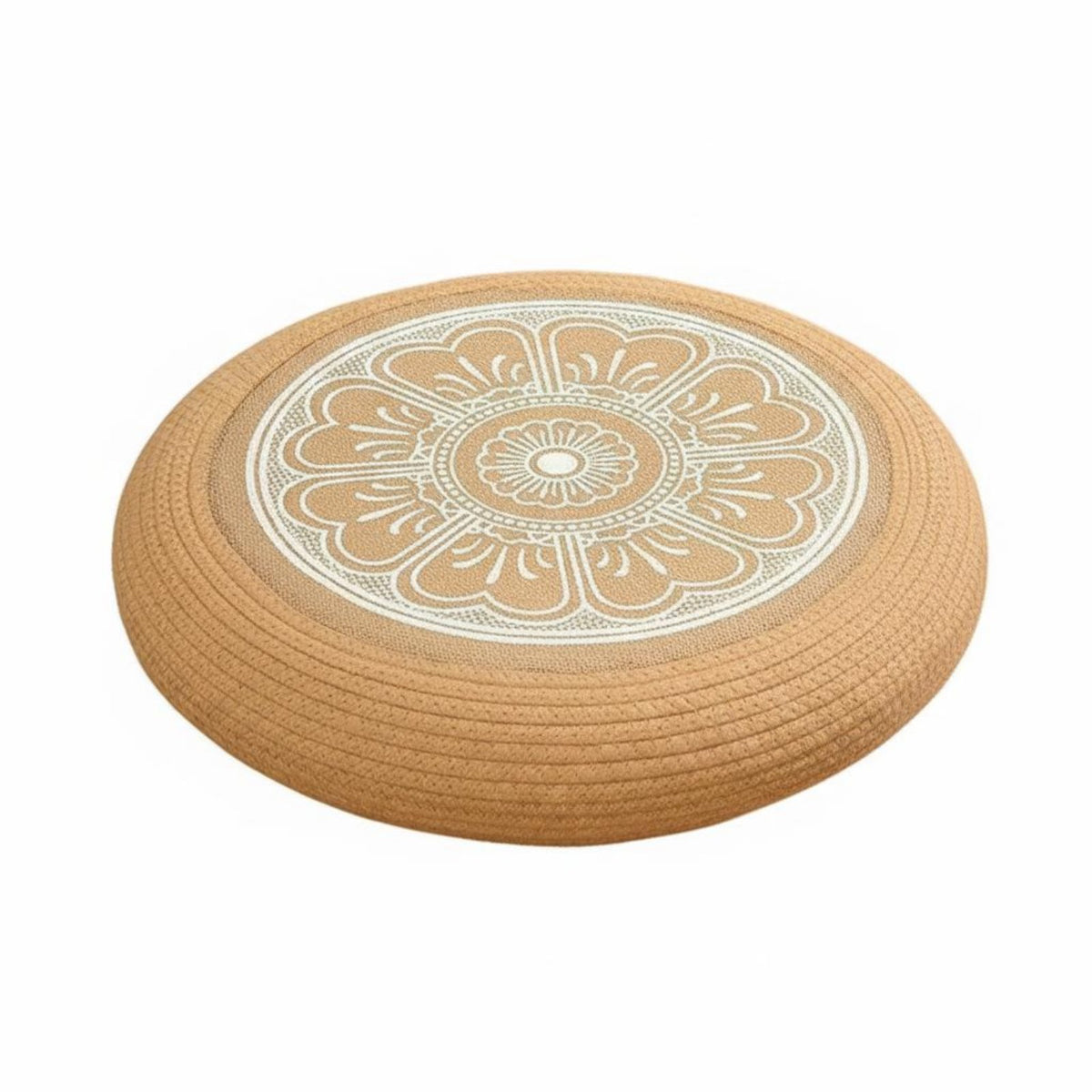 Jute Rope Cushion Handwoven Tatami Seat Cushion Breathable for Living Room