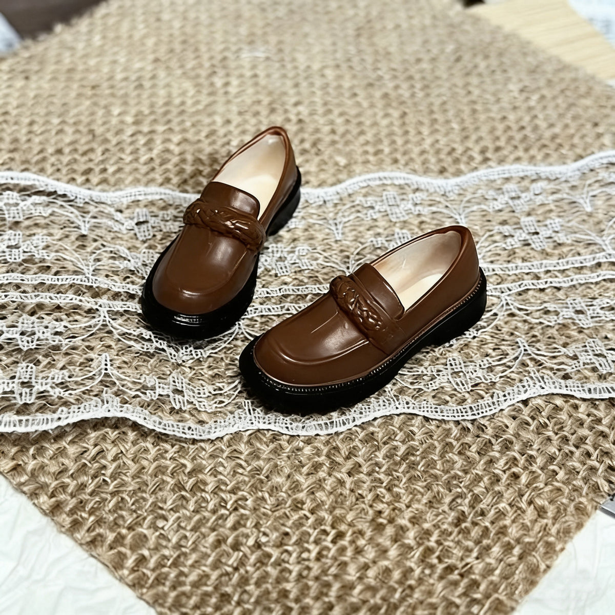 Brown / Loafers