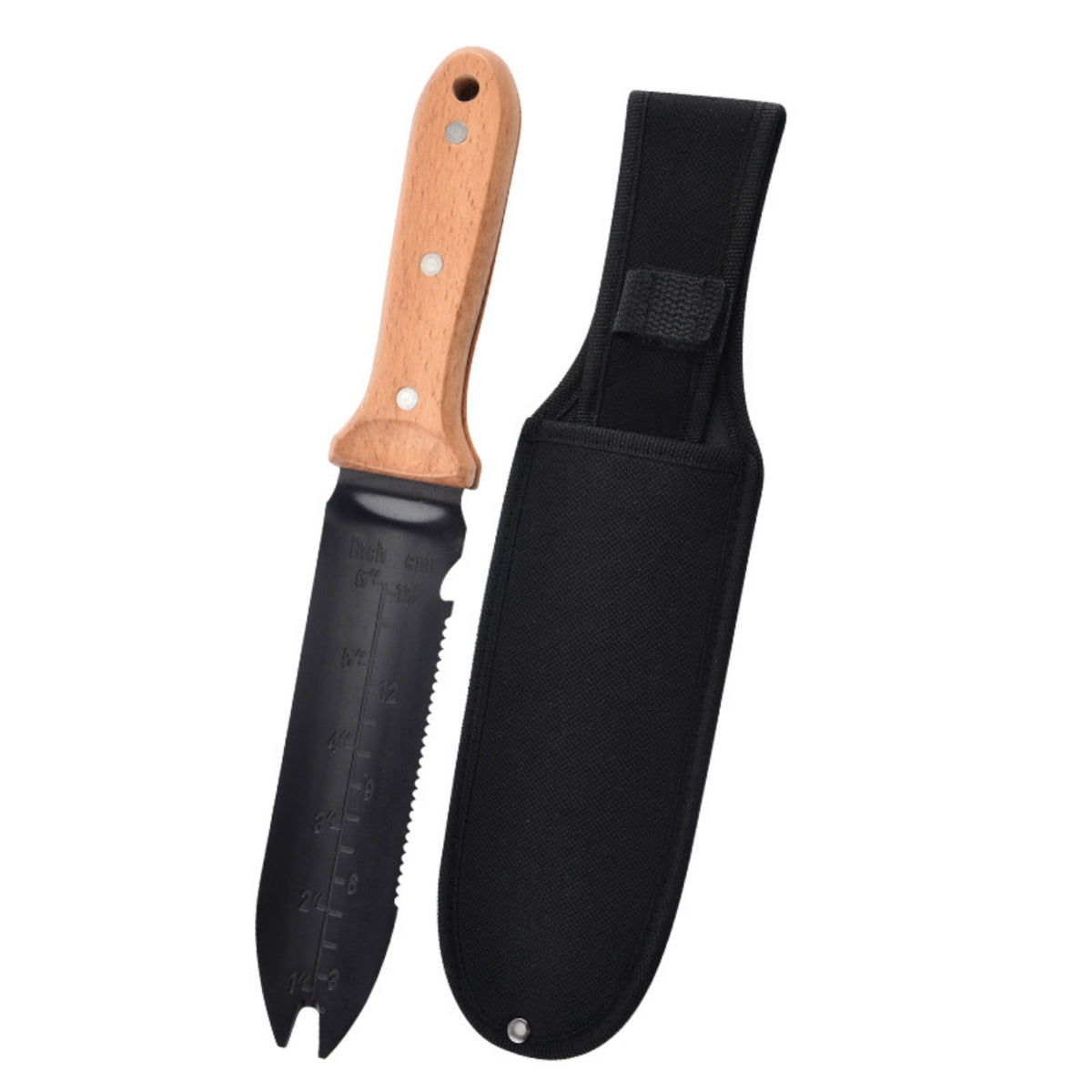 Digging Knives with Sheath Handheld Garden Knives with Sheath Portable Trowel for Camping