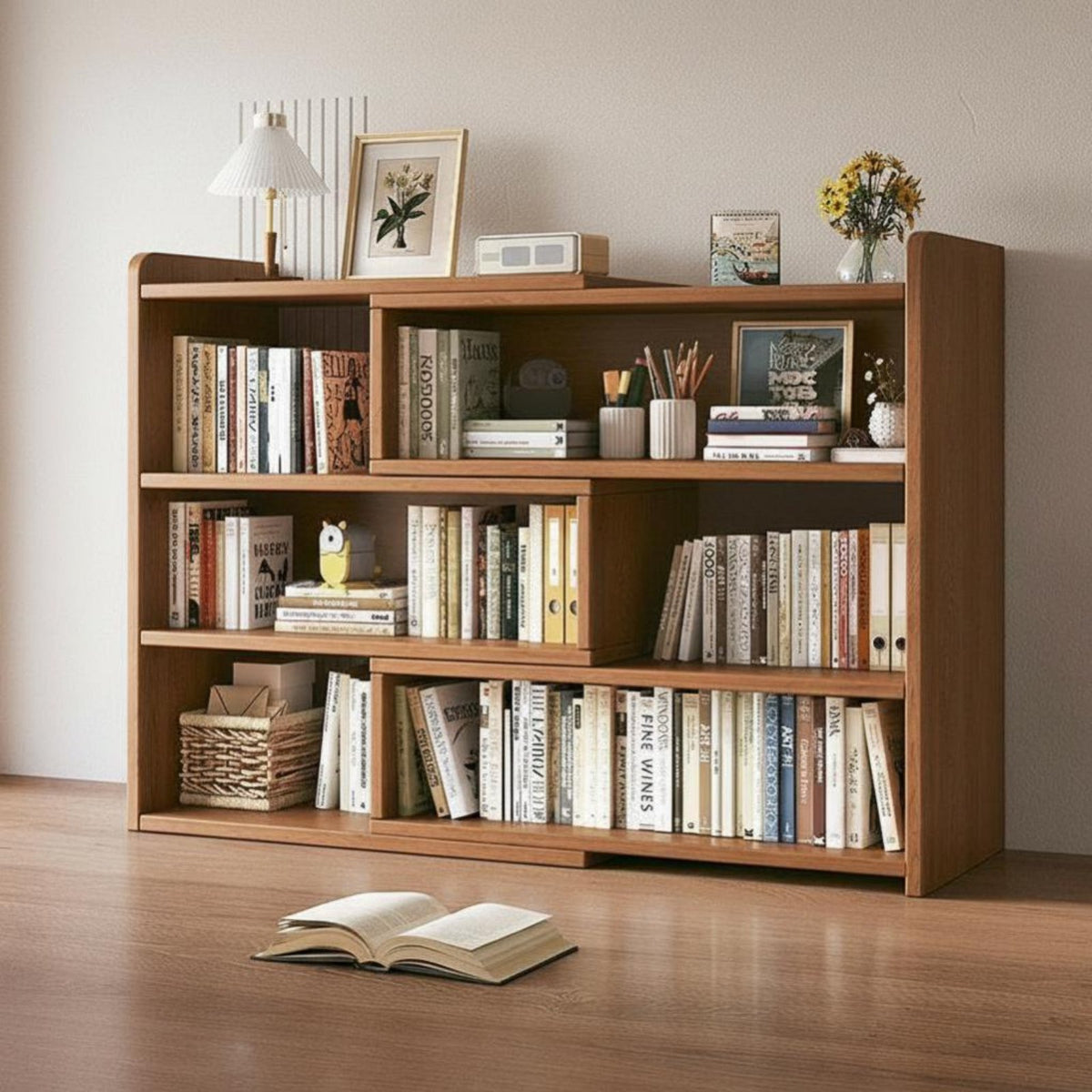 Multi-Compartment Desk Rack Multiple Compartments for Workspace, Students