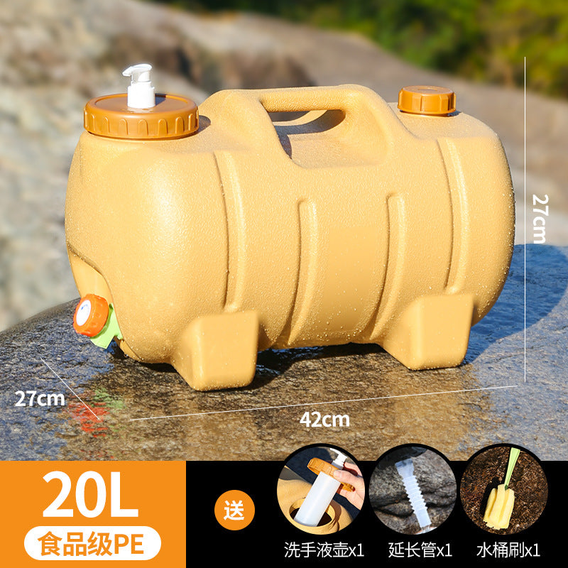 20L PE Piglet Outdoor Water Container with Faucet