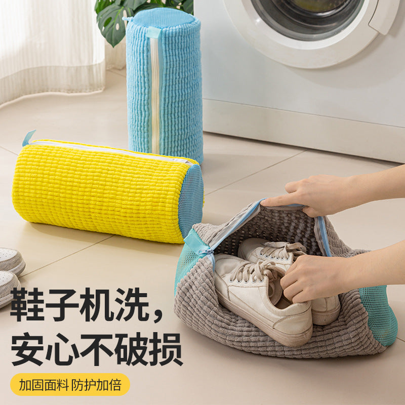 Chenille Laundry Shoe Bag for Washing Machine Protection