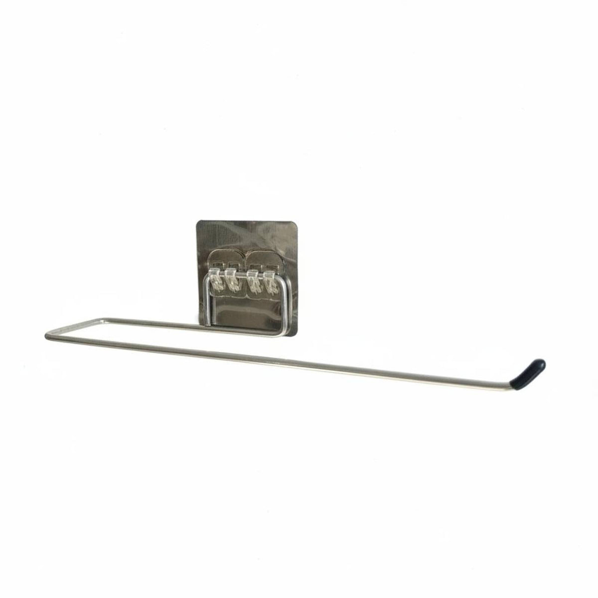 Paper Towel Holder Easy Installation Under Cabinet Space Saving Kitchen Rag Hanger for Renters, Lavatory, RV