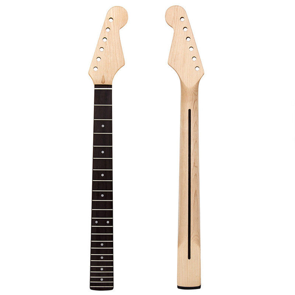 Electric guitar neck ST22 fret neck rosewood fingerboard maple matte guitar DIY part