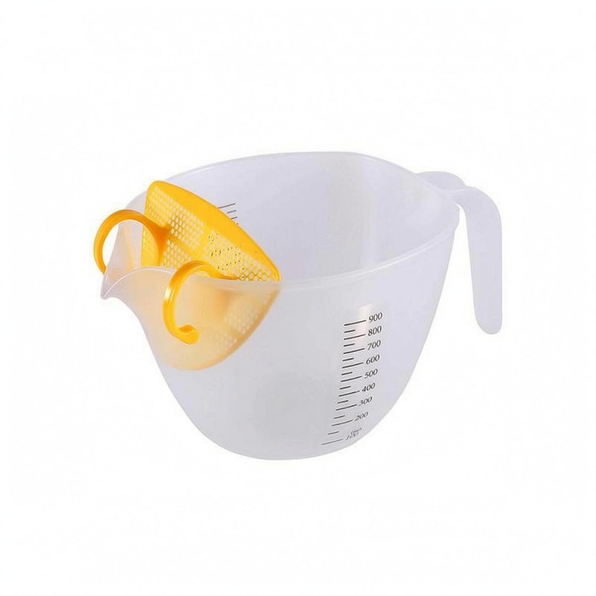 Graduated Mixing Bowl Easy to Clean Pouring Bowl Reusable