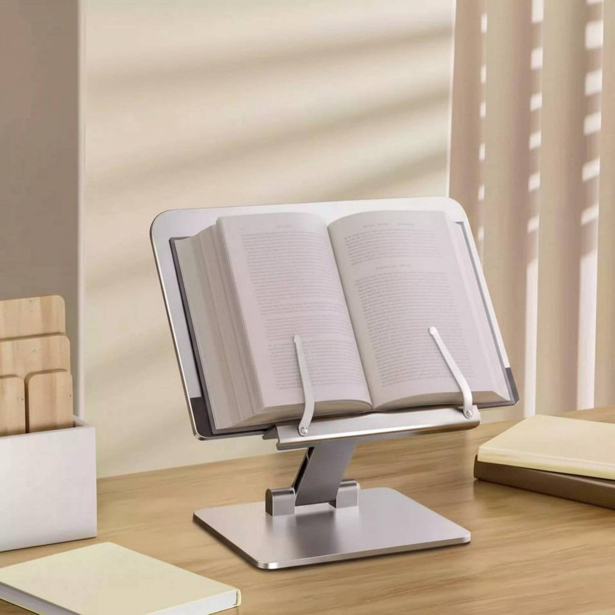 Adjustable Bookrest adaptable Adjustable Textbook Easel Foldable Design for Desk