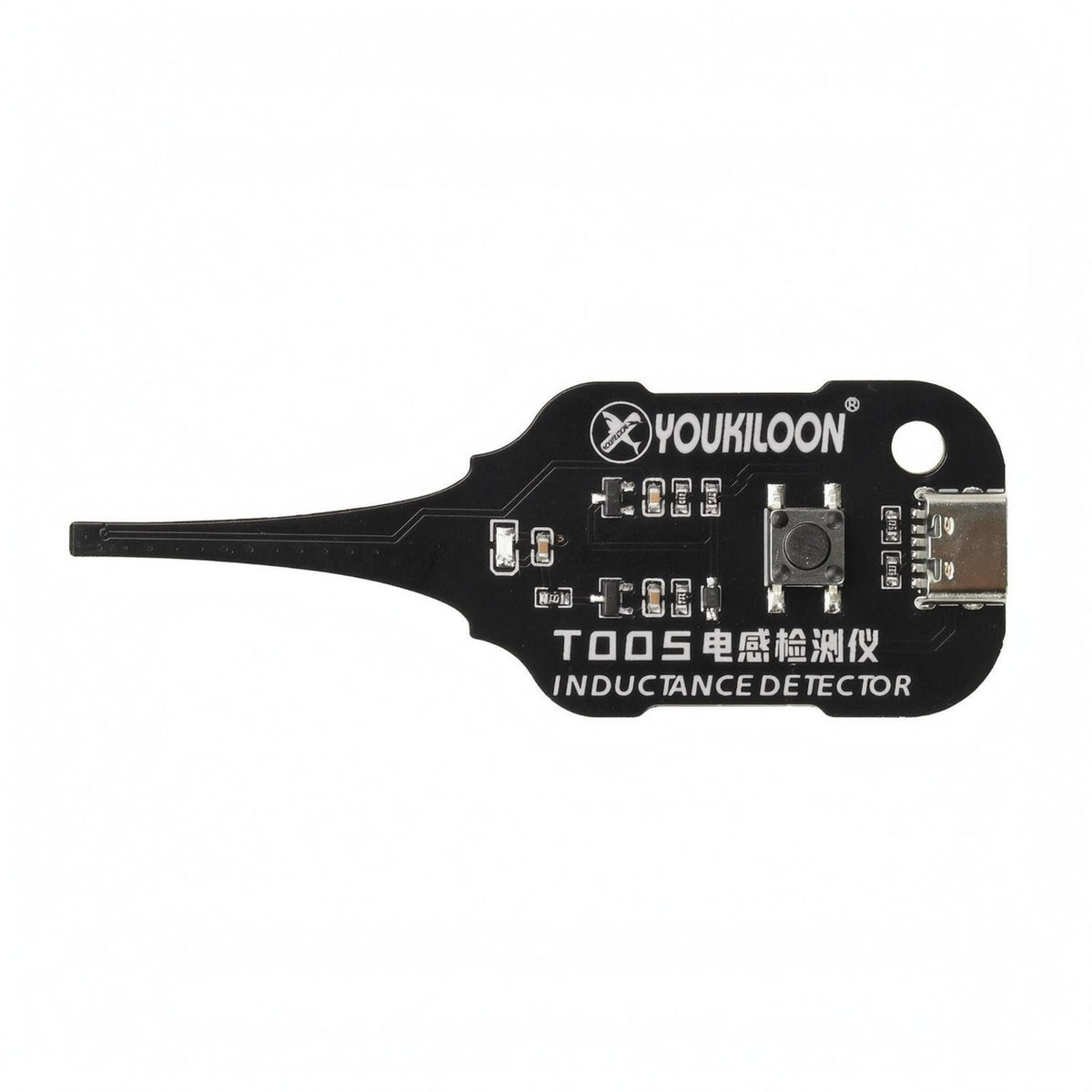 Inductance Tester Type-C Powered Inductance Tester Board Capacitor Fault Tester 5V DC Sensor-tipStyle PCB Tester LED Indicators