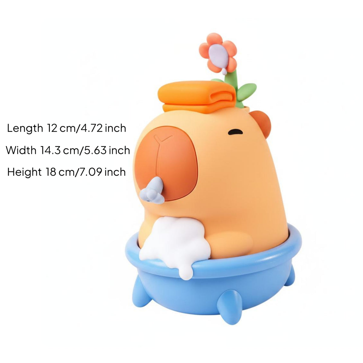 Capybara Soap Dispenser Touchless Sensor Bathroom Accessory Wall Mountable