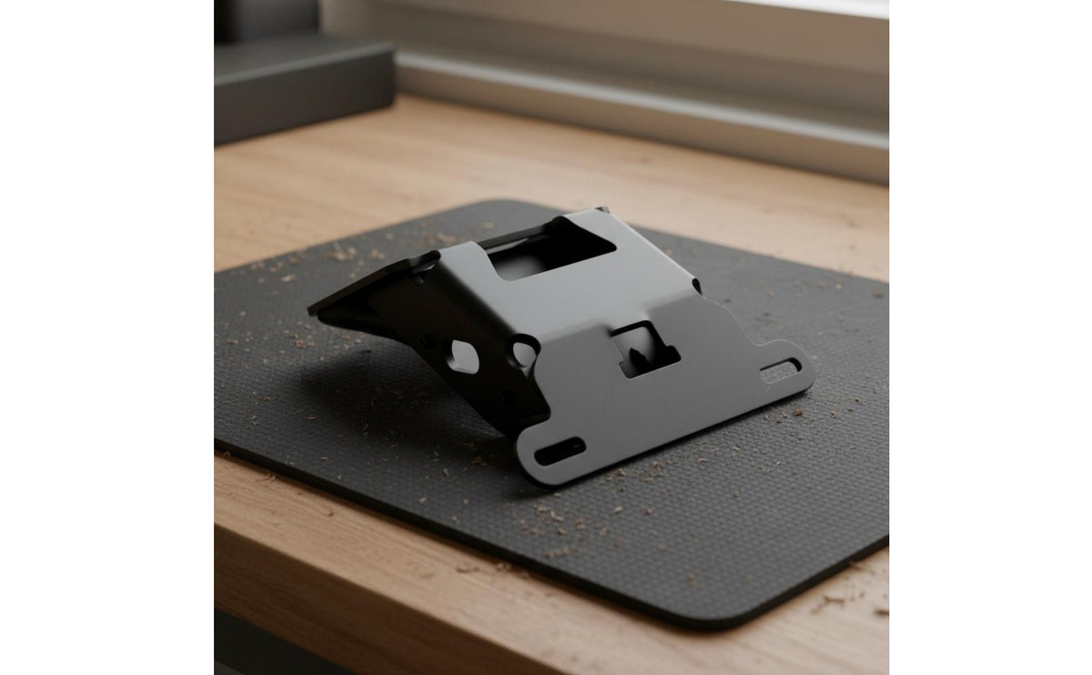 Short Tail Label Holder Holder Sturdy Motorcycle Tail Tidy Label Relocation Kit for Unpaved Terrain