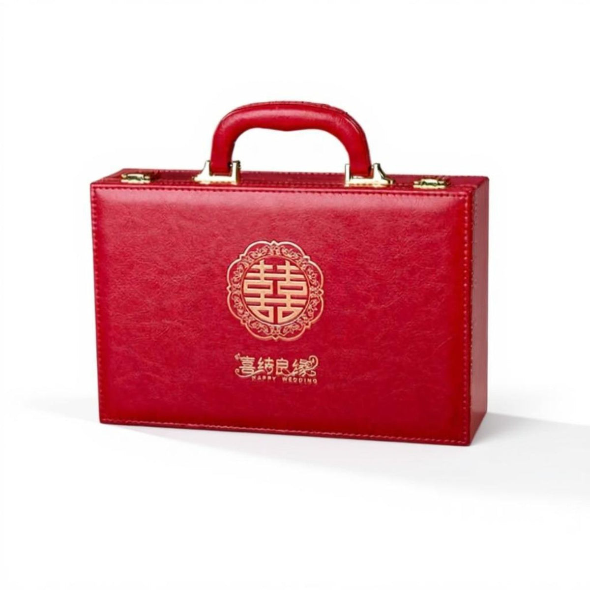 Money Gift Box with Lock, Elegant Wedding Engagement Storage