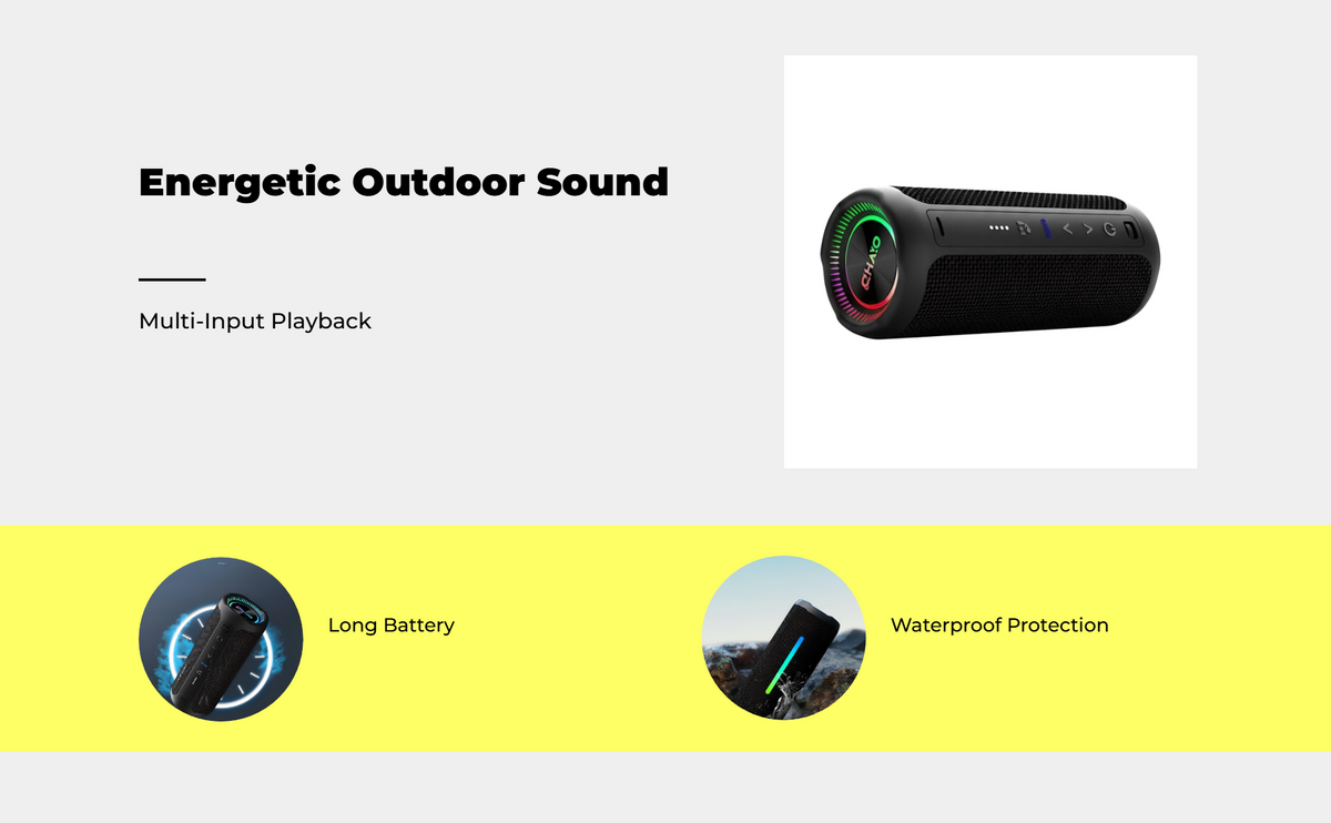35W Waterproof Deep Bass Speaker