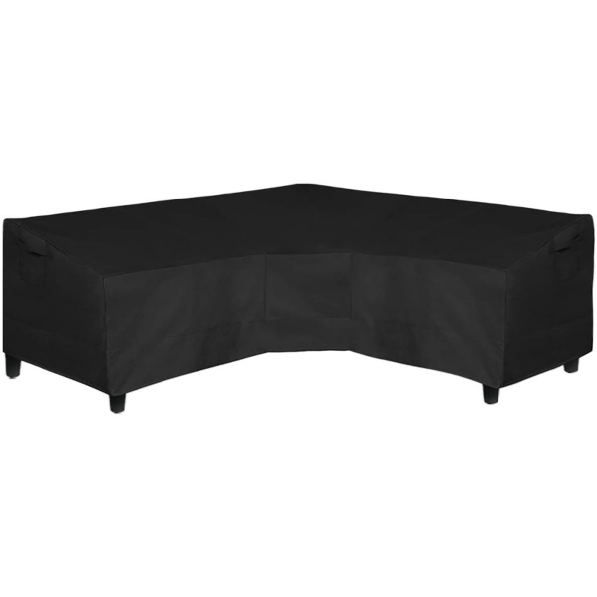 V-Shaped Sofa Cover Windproof Patio Sectional Sofa Cover for Backyard