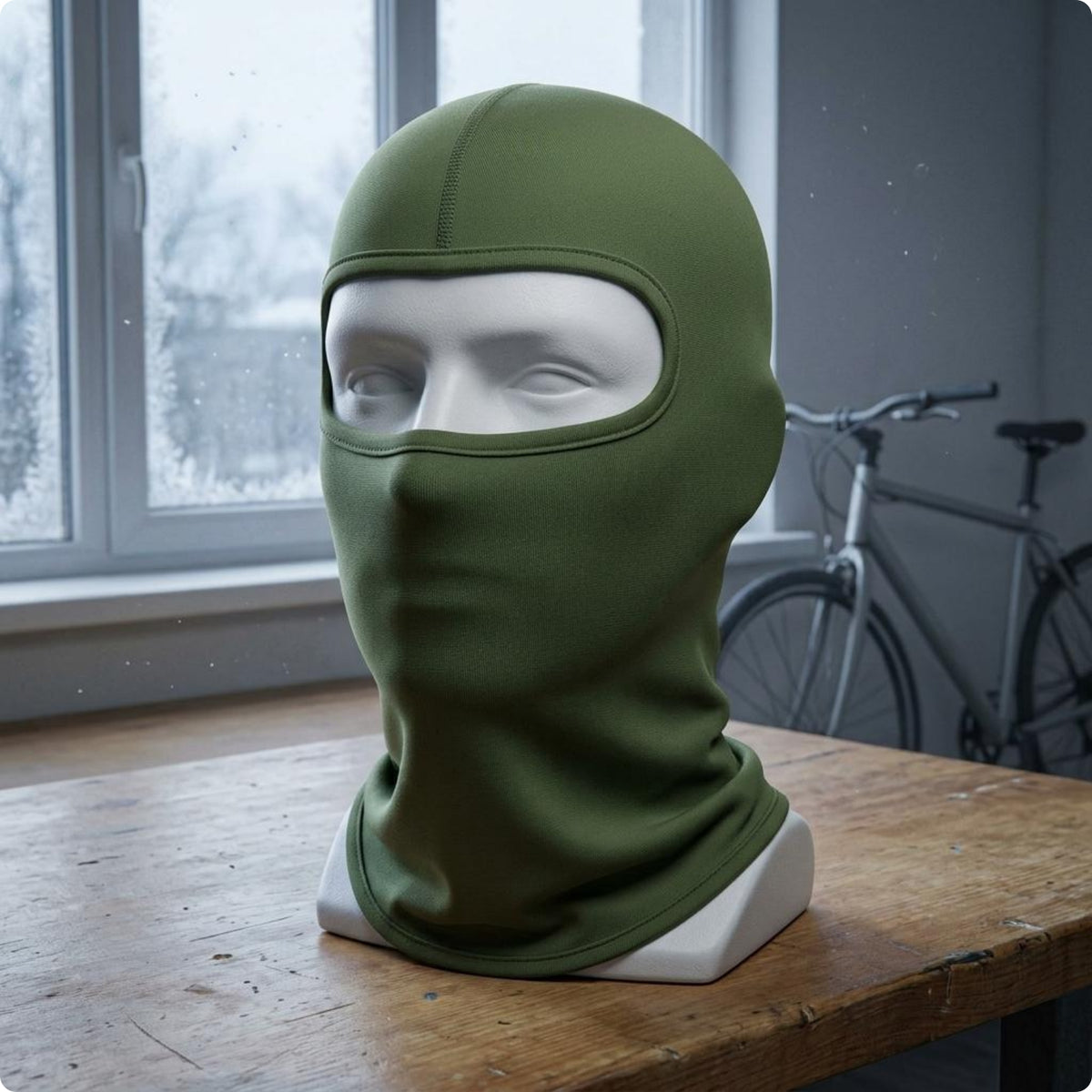 Full Face Balaclava Close Fitting Helmet Balaclava Face and Neck Warmer Lightweight Ski Mask Breathable for Outdoor Sports