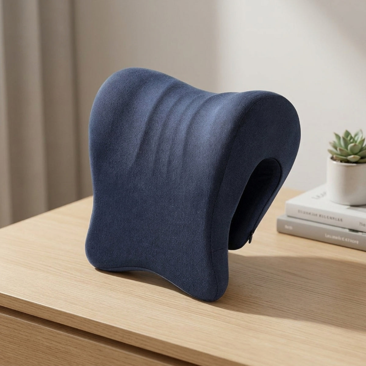 Contoured Office Rest Pillow Neck Support Chair Reclining Pillow Soft Material