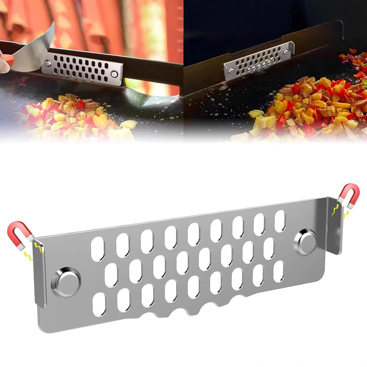 Blackstone Griddle Grease Baffle BBQ Accessory Food Screen