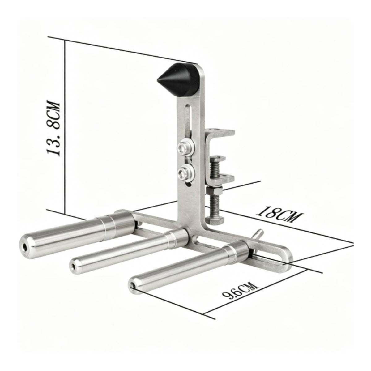 Wind Instrument Repair Stand Pointed Rubber Tip Instrument Support Stand