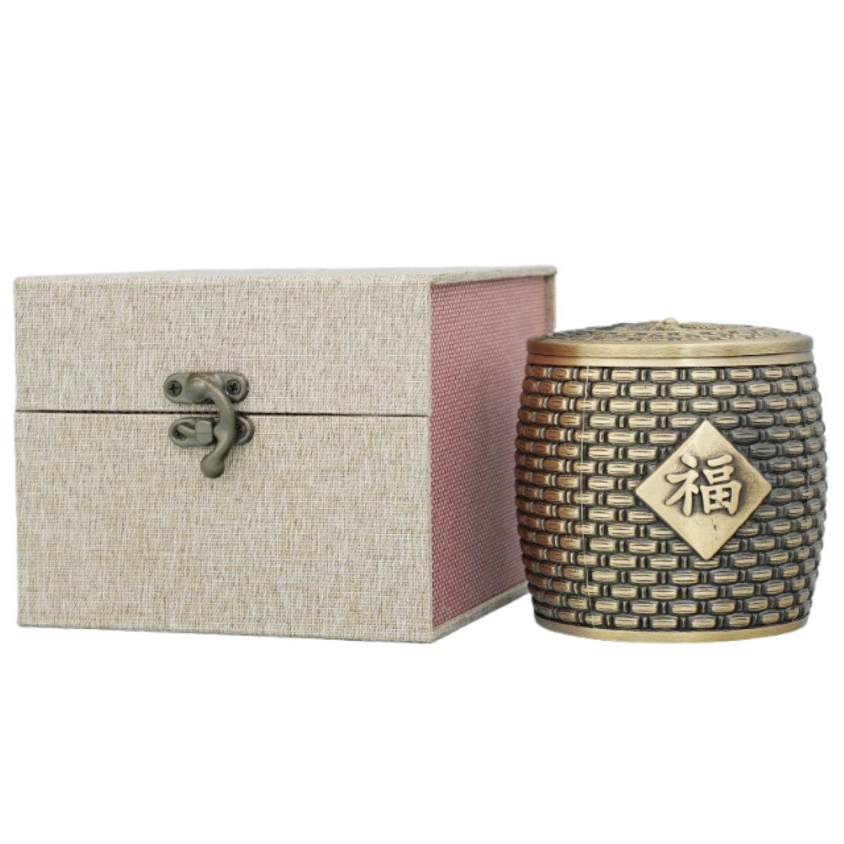 Tobacco Accessory Gift Box Brass Ashtray