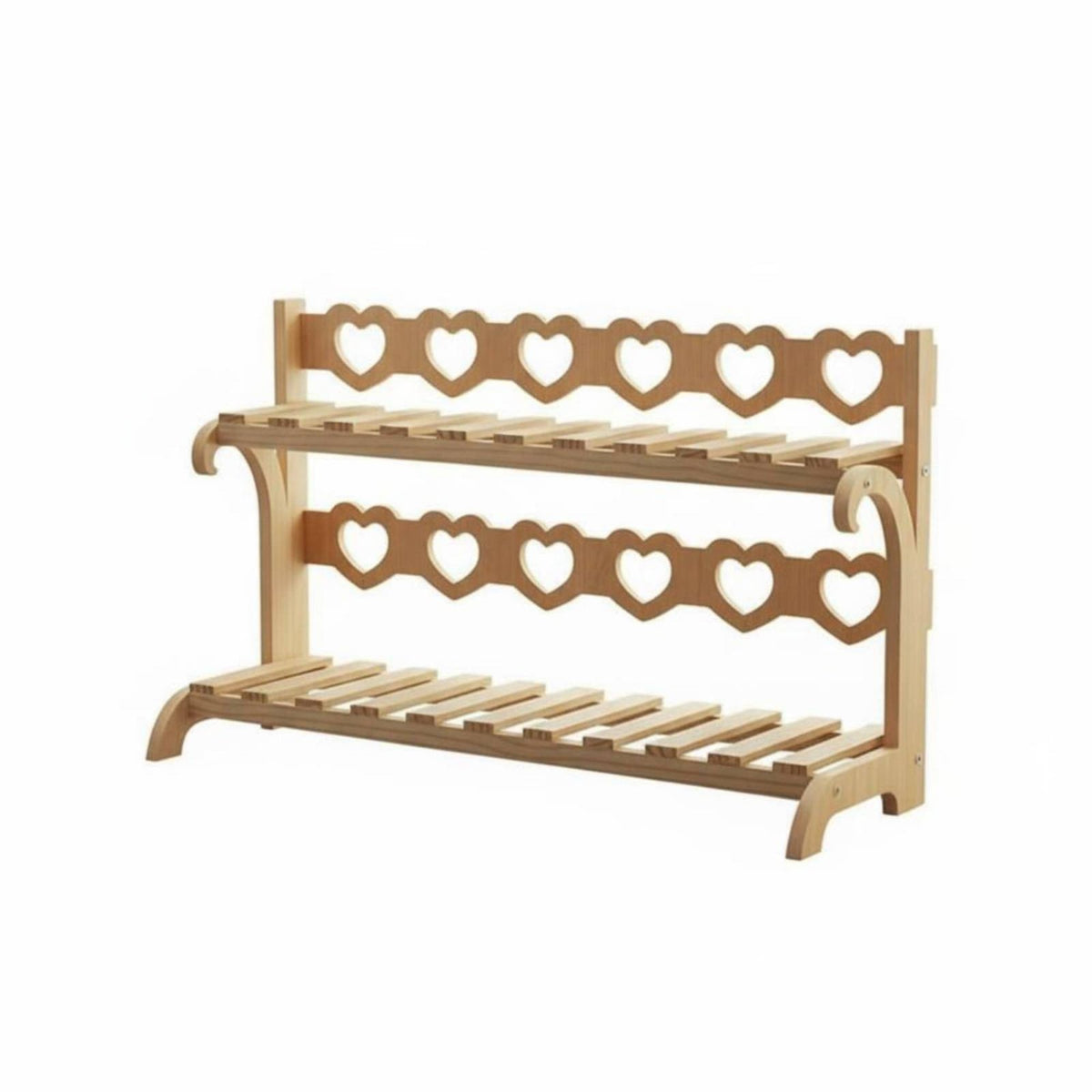 Multi-Tier Flower Rack Sturdy Construction Floor Standing Pot Holder for Balcony