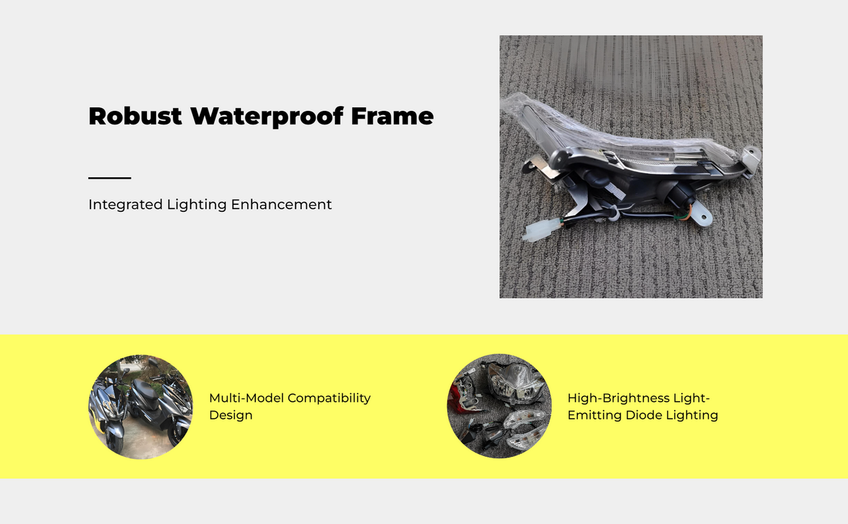 LED headlight for Linhai bikes