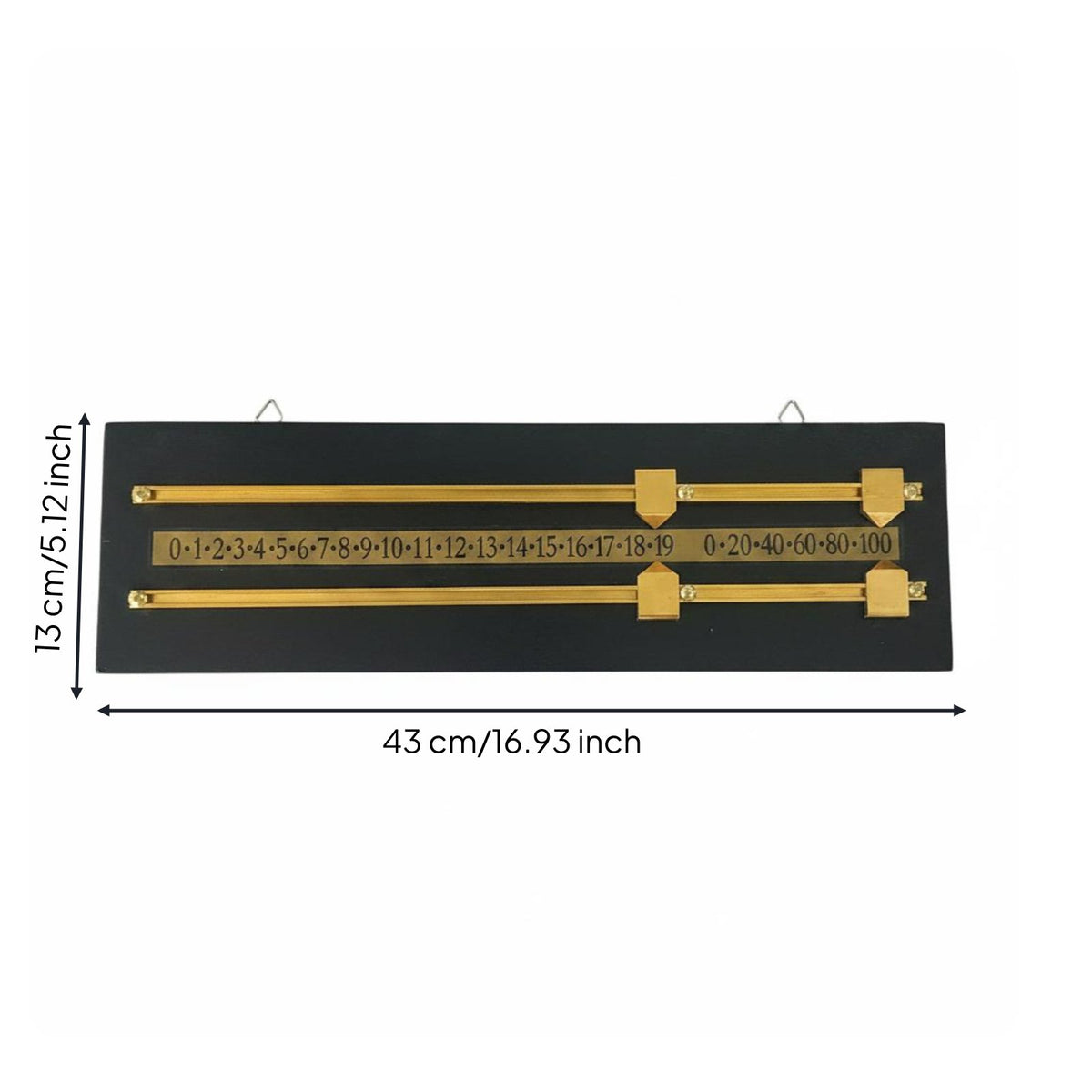 Wooden Billiard Scoreboard Wood Game Accessory Equipment Sports Accessory