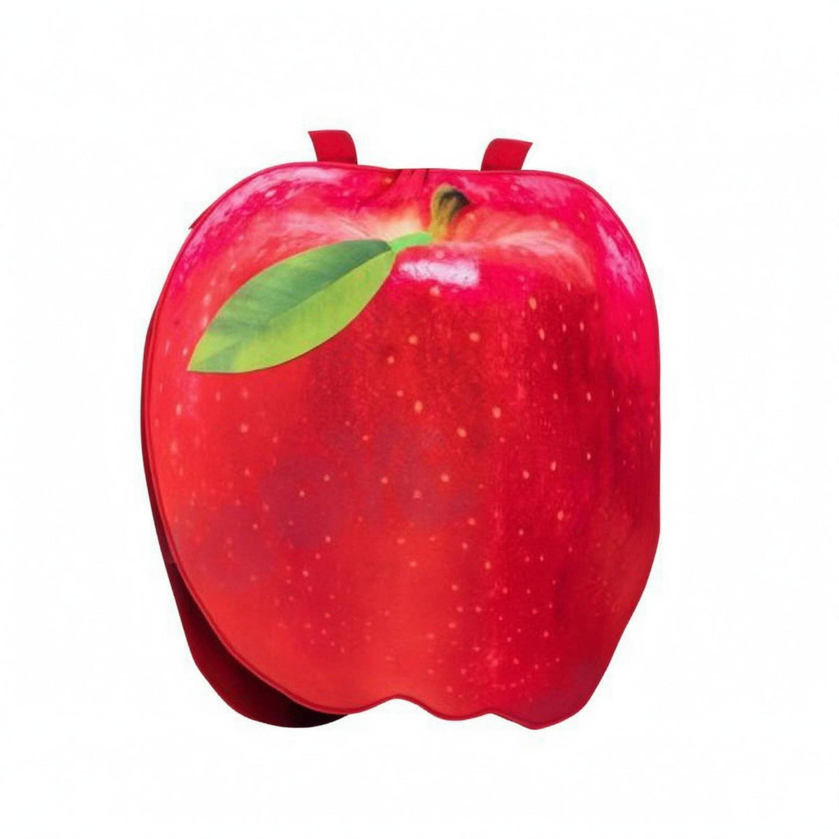 Glossy Red Apple Costume Printed Apple-Shaped Costume Padded