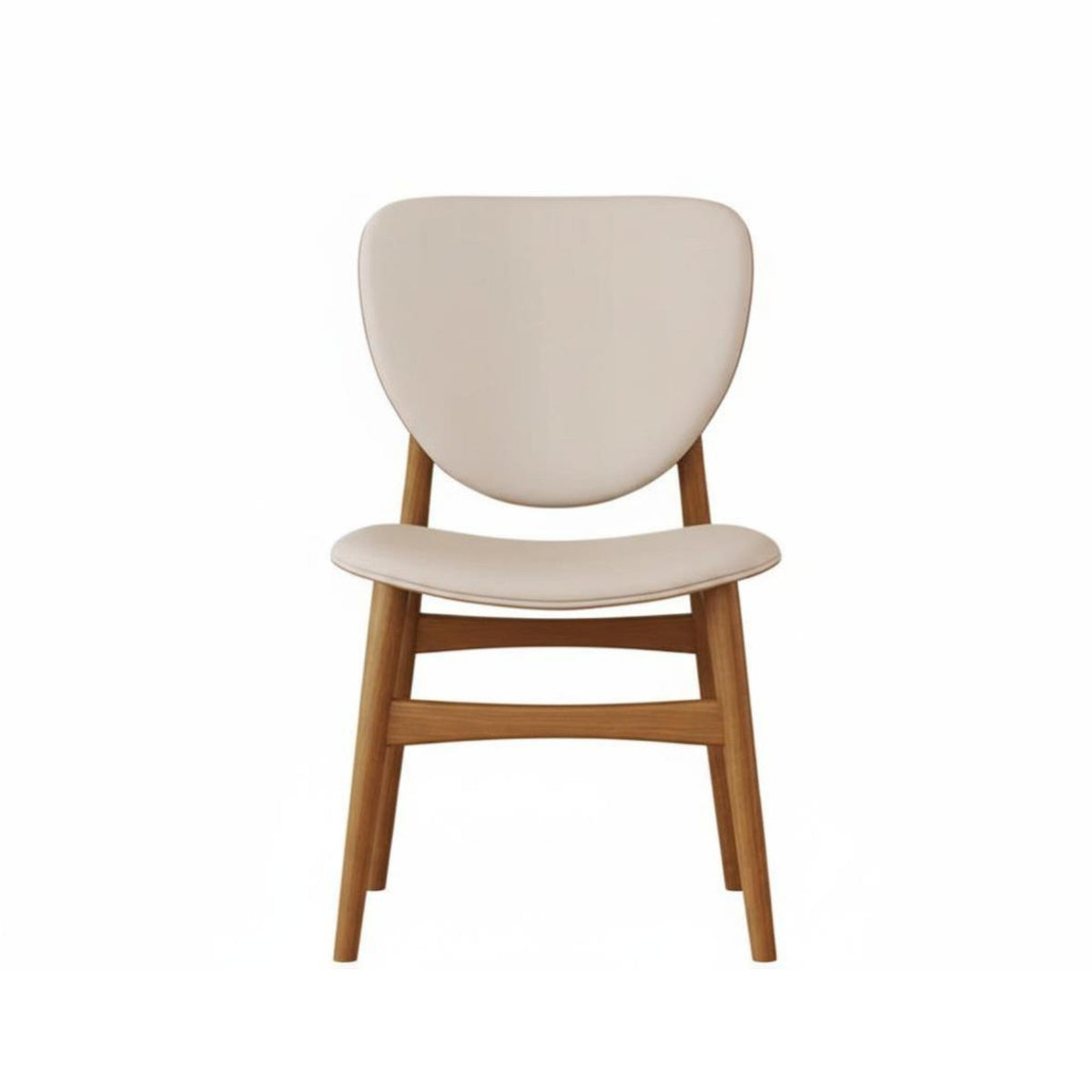 Wooden Chair with Woven Seat Wabi-Sabi design Dining Seating Nordic Aesthetic dense Wood Frame for Adults, Cafe, Kitchen, Study