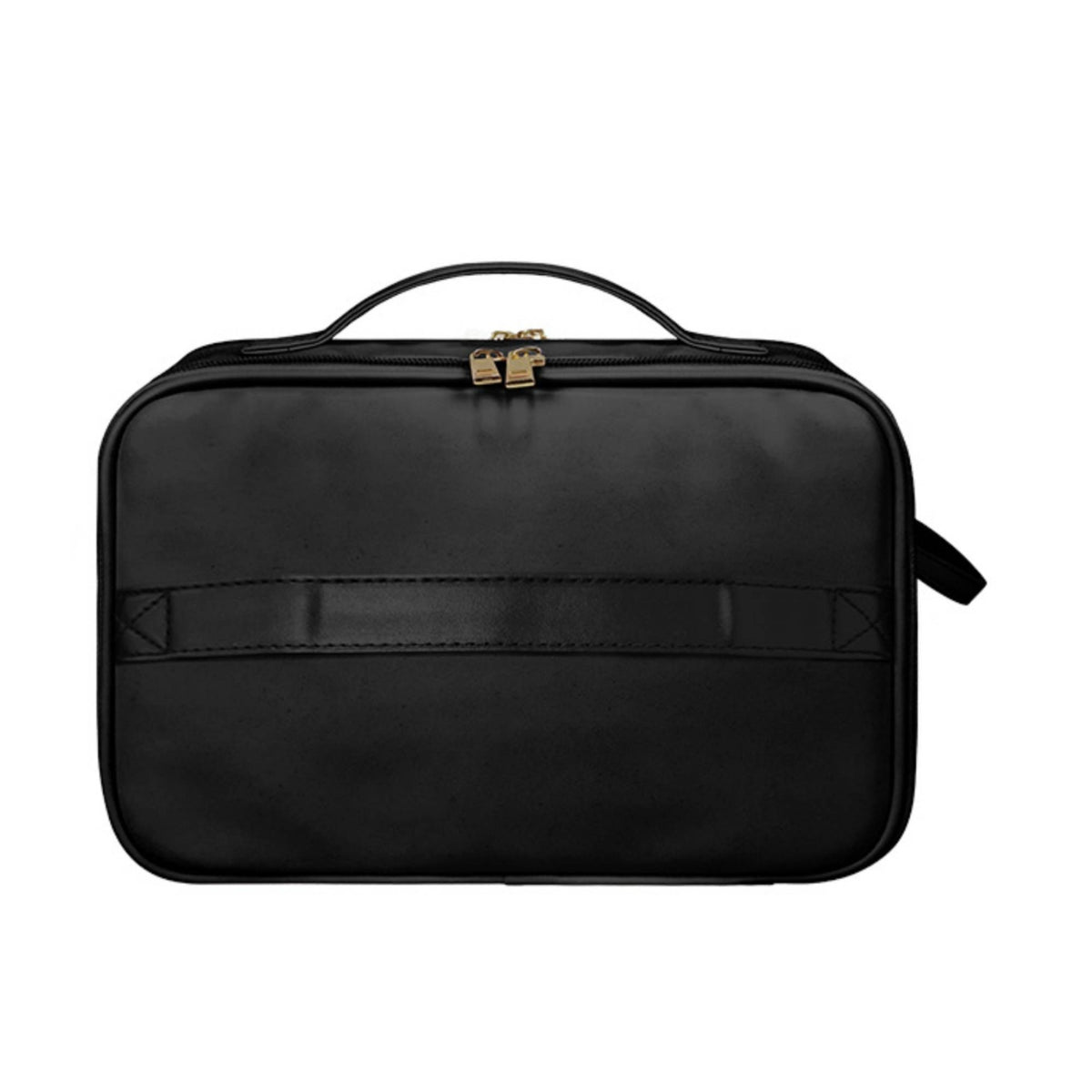 Multi-Compartment Toiletry Bag with Transparent Pouch Soft-Sided Cosmetic Bag with Transparent Pouch Mesh Convenient for Travelers
