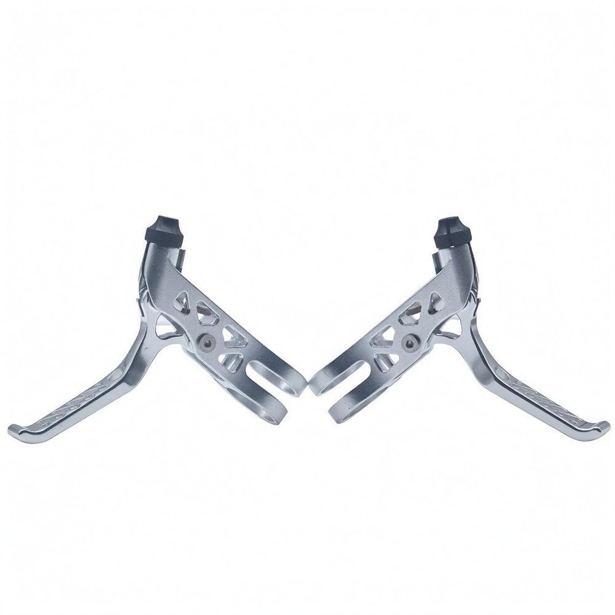 Folding Bike Brake Lever CNC-Machined Adjustable Reach Brake Lever Silver Finish