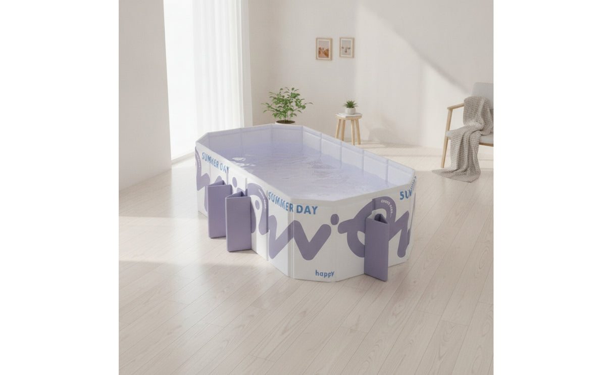 Rigid Wall Foldable Swimming Pool Framed Collapsible Swimming Pool Portable Stable for Garden