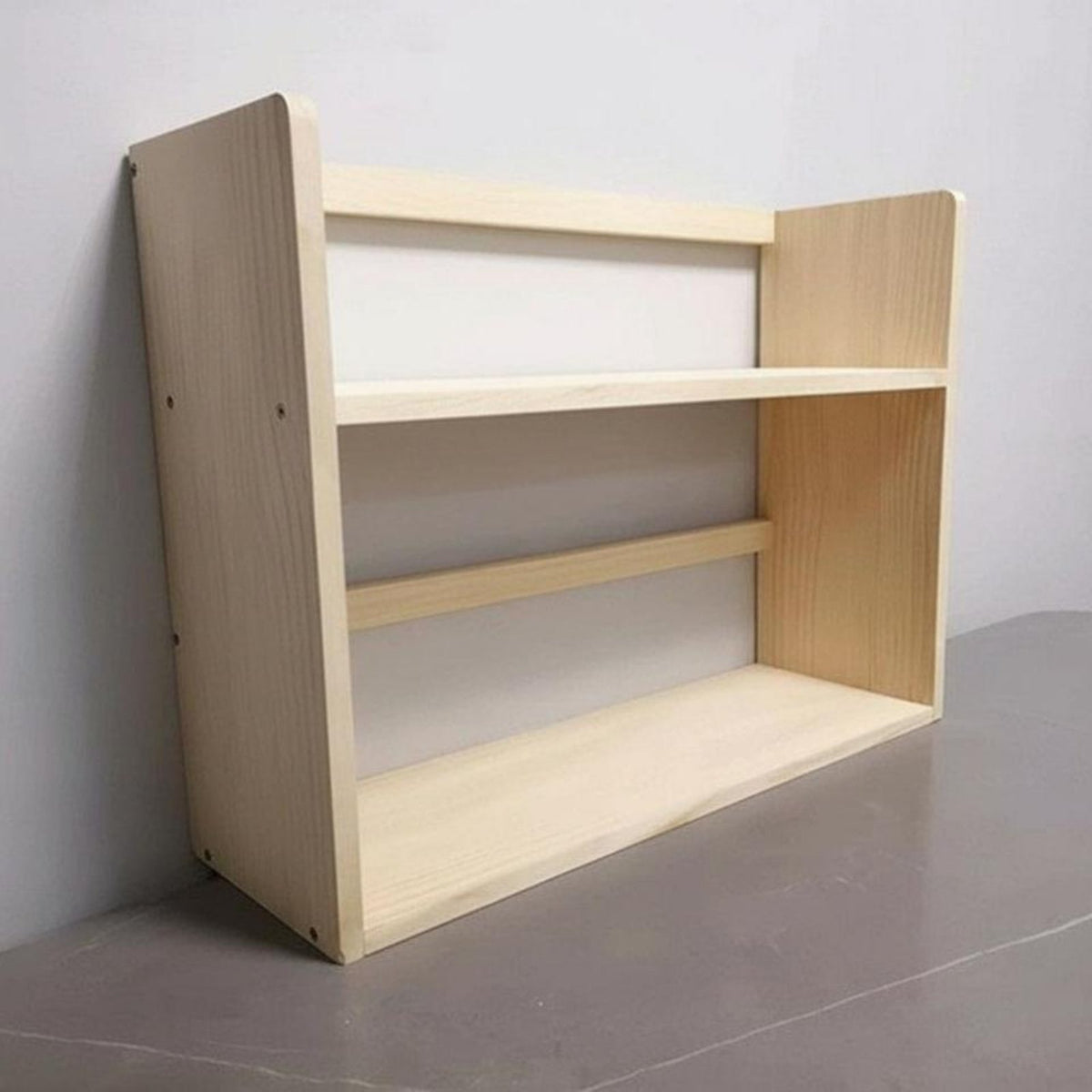 Student Textbook Stand Multifunctional Wooden Desktop Bookshelf for Homeowners