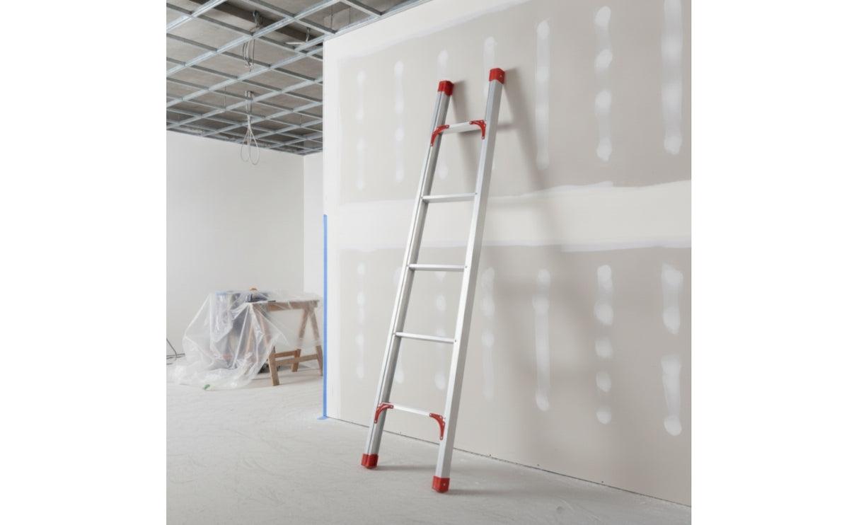 Aluminum Ladder Lean-to Ladder Stable for Home, Workshop, Warehouse