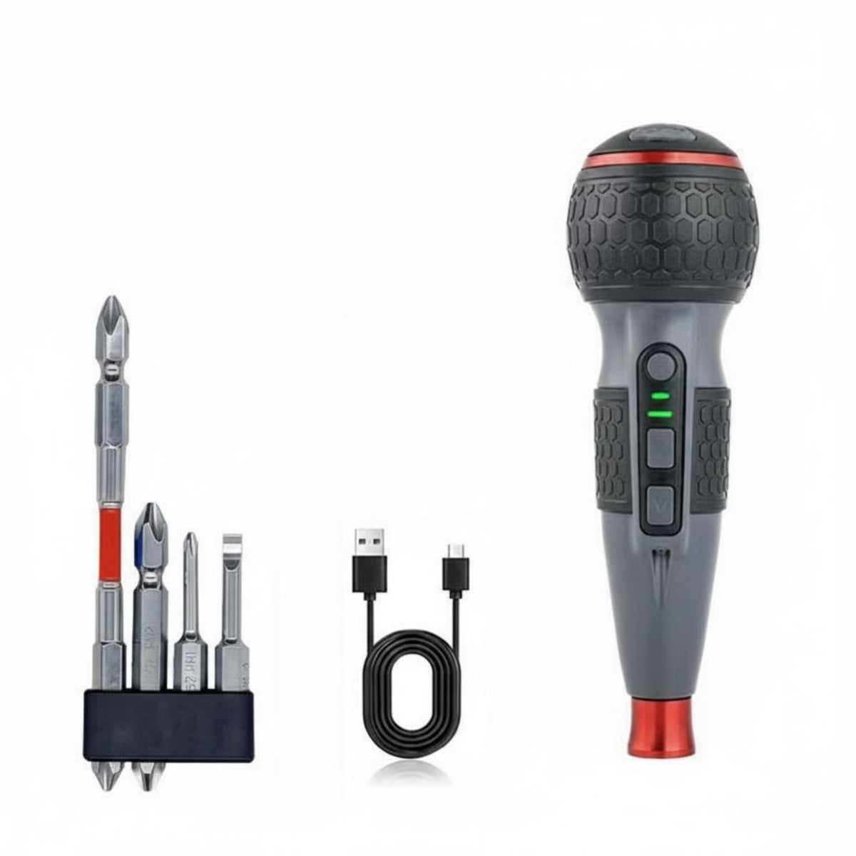 Rechargeable Power Screwdriver Adjustable Twisting Force for DIY Enthusiasts