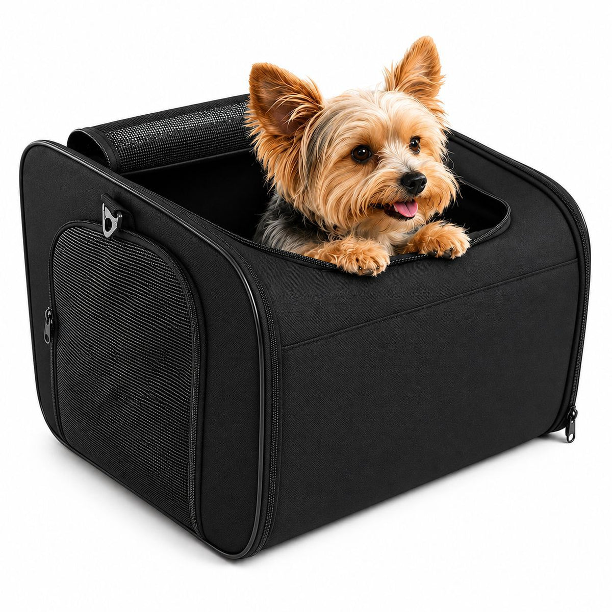 Petfield Car Dog Bed for Small Dogs, Washable Car Seat Cover