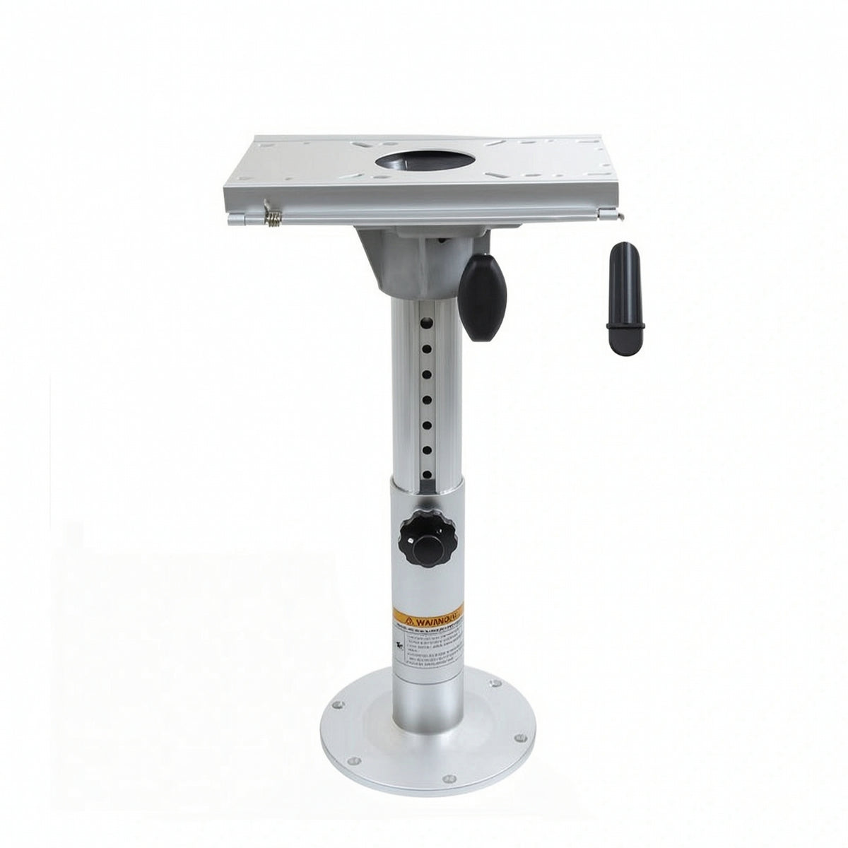 Boat Seat Pedestal Base Heavy-Duty Boat Seat Base Mount Wobble Hardware for Boaters, Fishing Boats