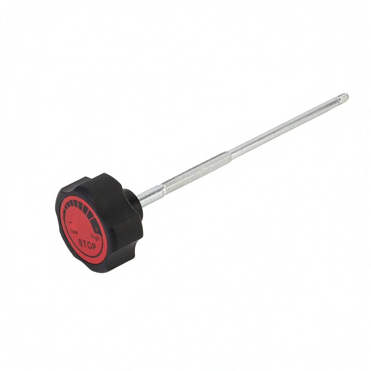 Stop Label Resistance Adjustment Rod Plastic Knob Bike Resistance Rod Metal Shaft