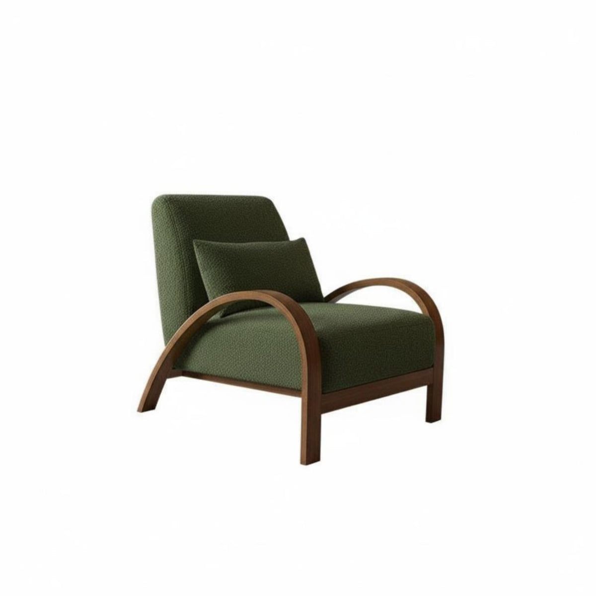 3 Pieces 2 Armchairs and 1 Side Table Wabi-Sabi Aesthetic Conversation Set Textured Upholstery Comfy for Readers, Adults, Cafe