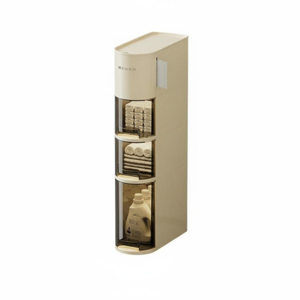 Slim Narrow Space Cabinet Multi-Layer Drawers Narrow Rolling Storage Unitary