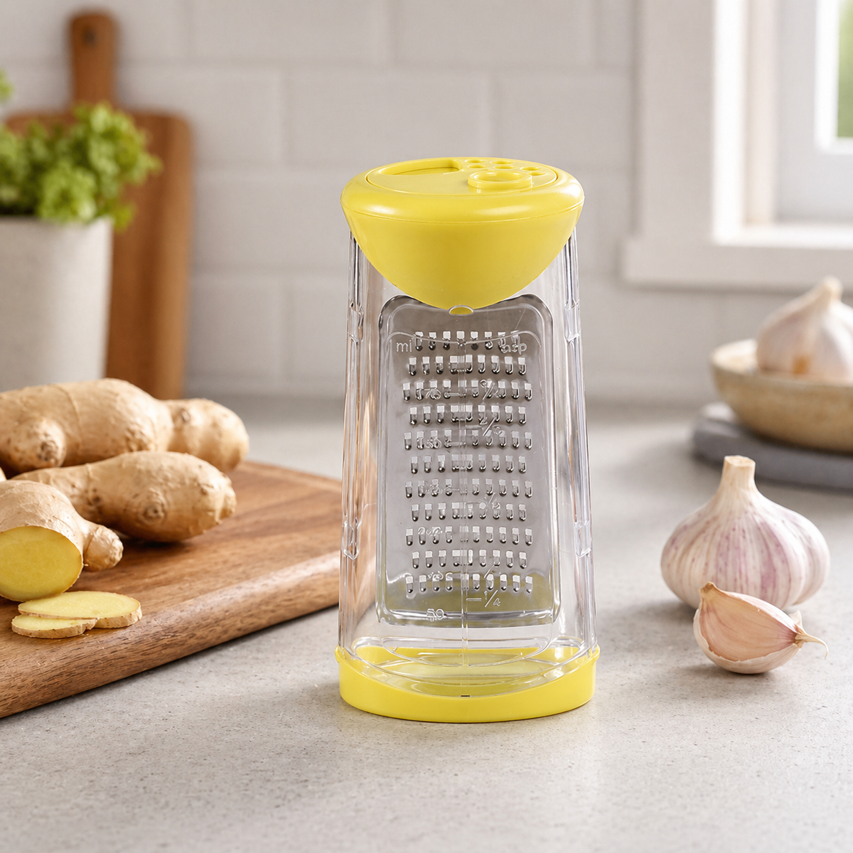Sturdy Synthetic Material Food Shredder, Handheld Cheese Shredder with Fine Grating Surface, Woodland Kitchen Gadgets for Meal Prep