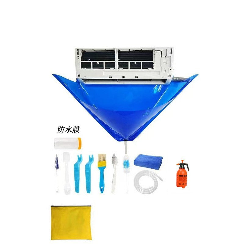 Air Conditioner Cleaning Cover Set Tools Full Kit Water Collection Bag