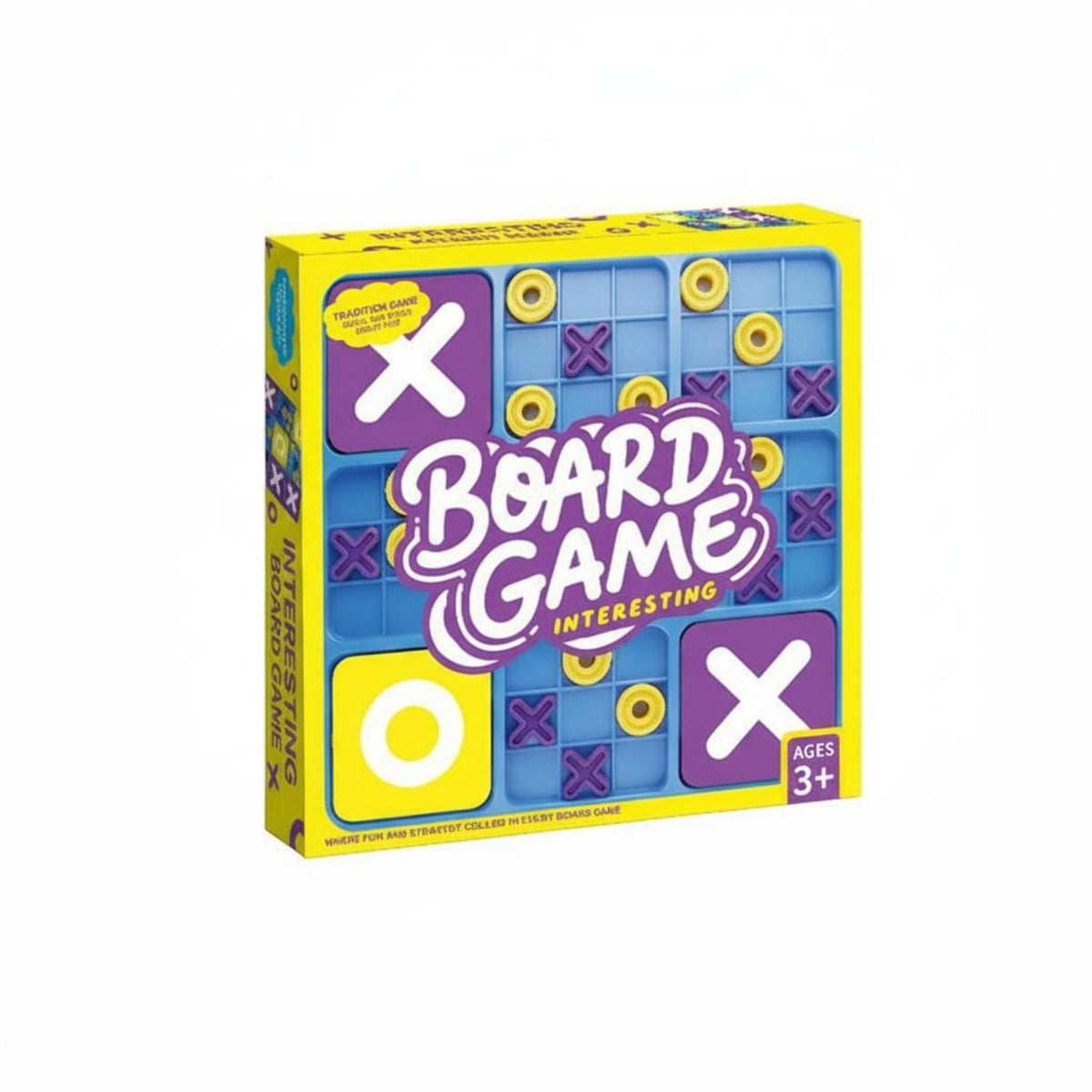 Game Toe Board Mind Game Teaser Puzzle Smooth Edges Educational Toy for Kids, Family, Party