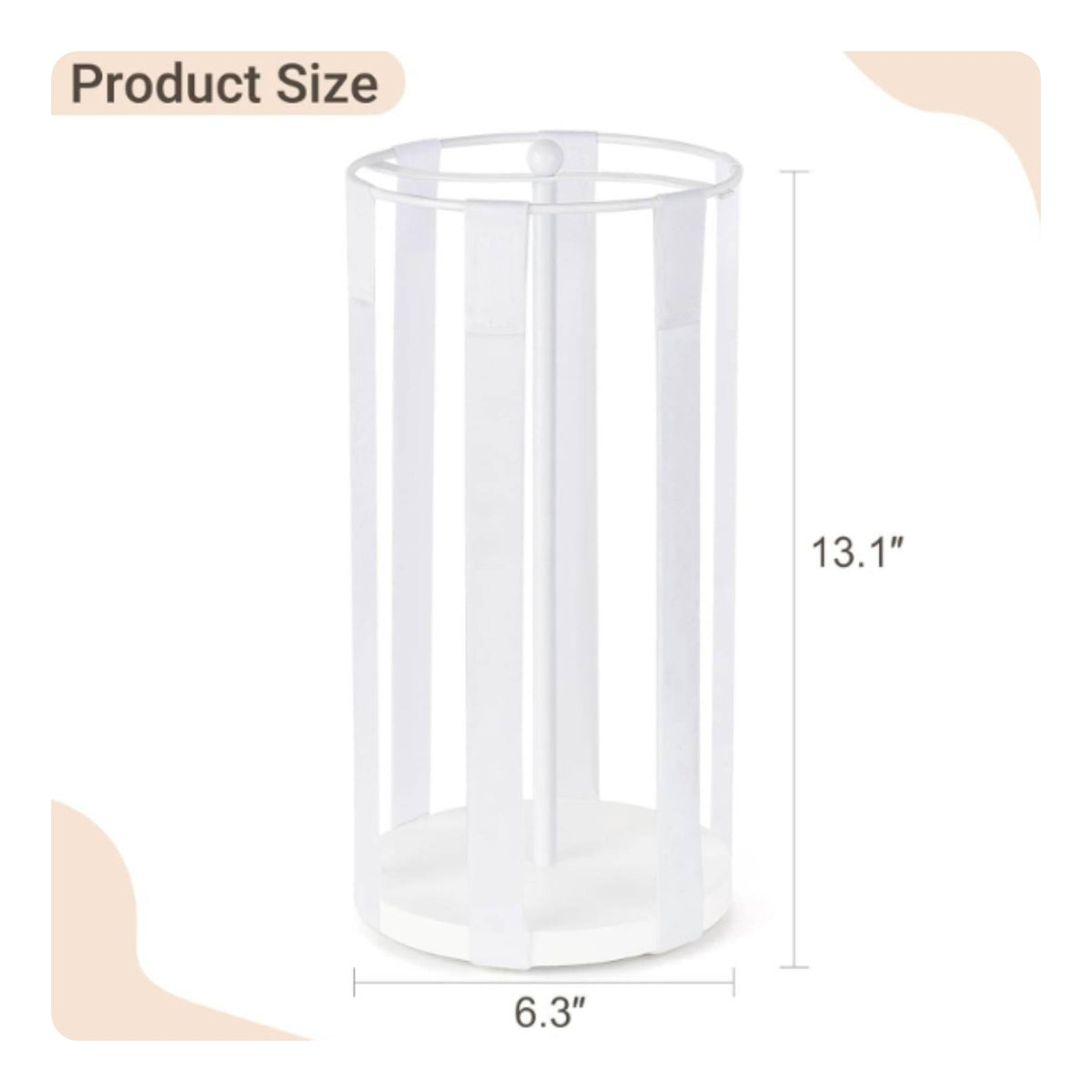Hair Accessory Stand Rotating Base Bow Holder Stand Ribbon Hanging Sections