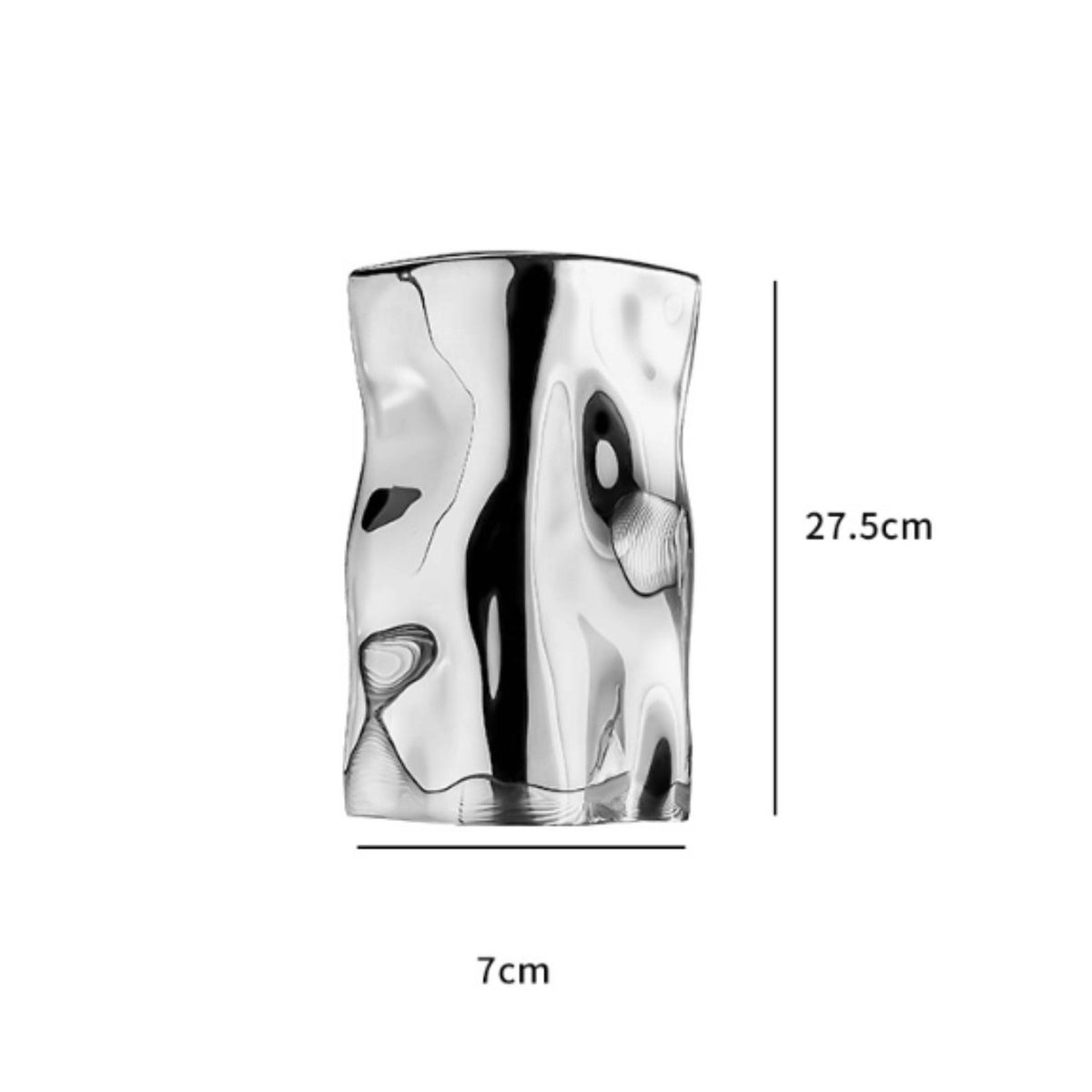 Nordic Flower Vase Luxury Look Home Decor Long-Lasting for Table Surface, Office