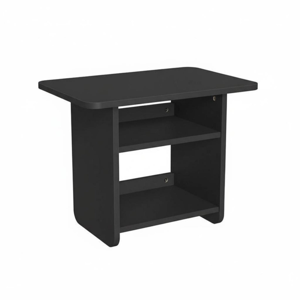 two-level Square Side Table flexible Use Nightstand Sturdy and Stable for Office