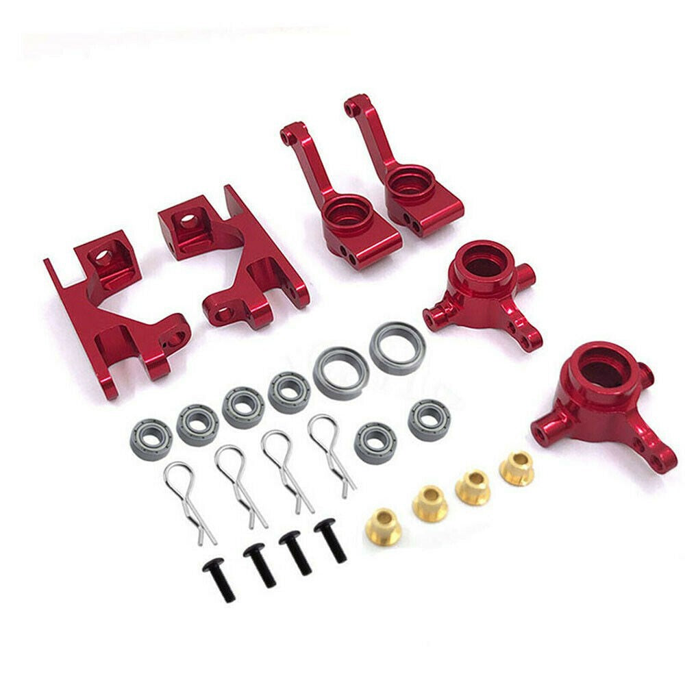 Aluminum Alloy Steering Knuckle and Bearing Upgrade for 1:10 RC Cars