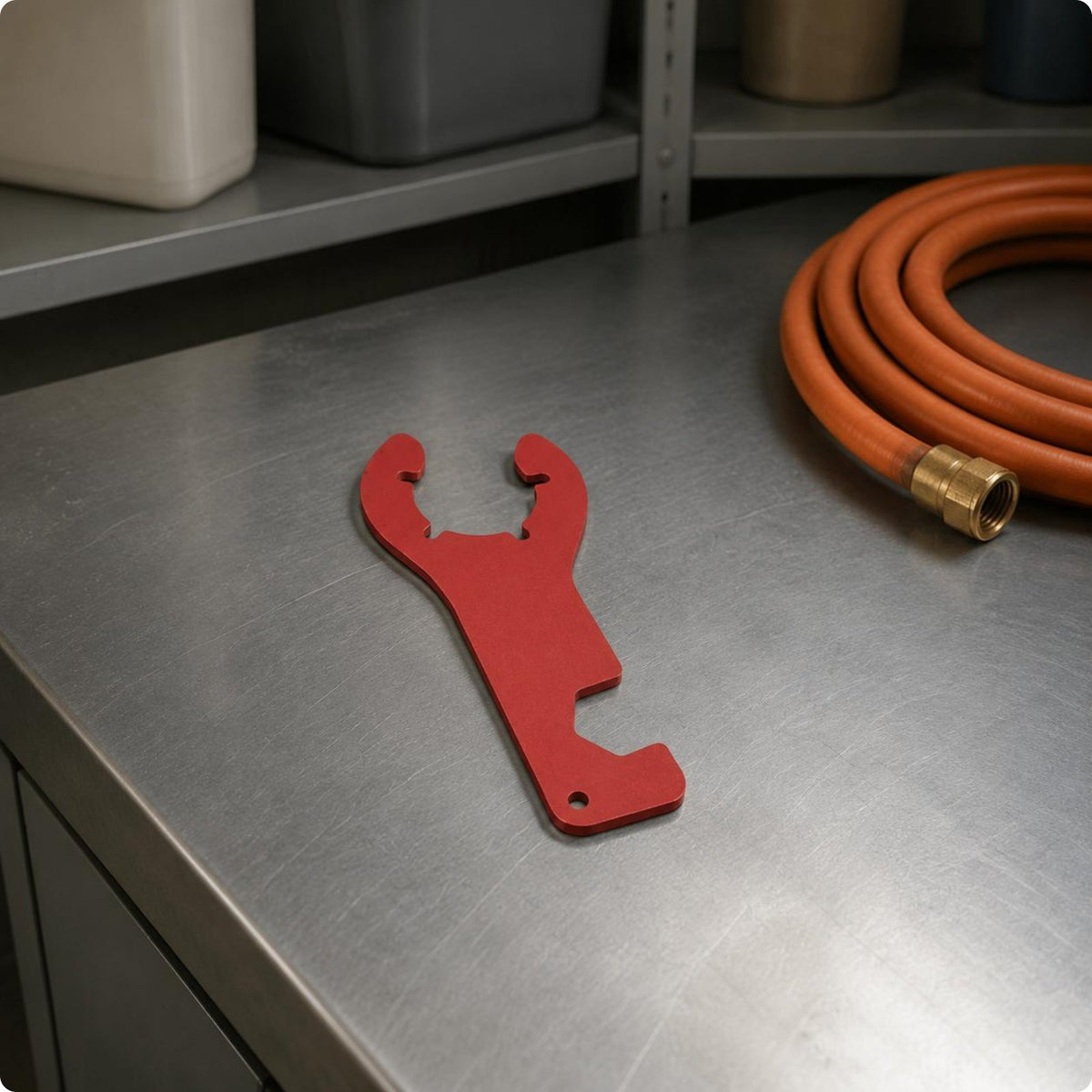 Gas Bottle Wrench Cutout Hand Tool Portable
